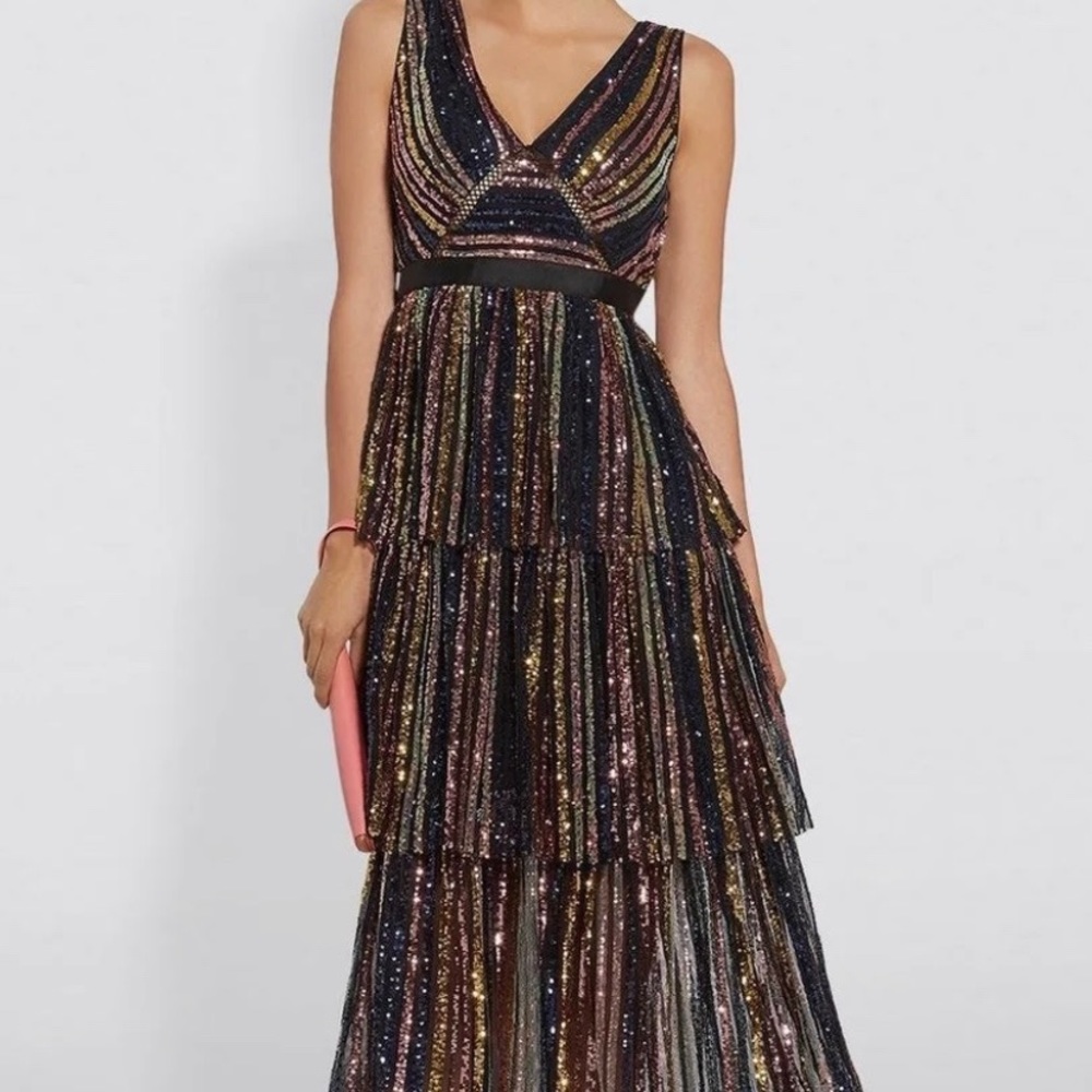 Self portrait sequin dress